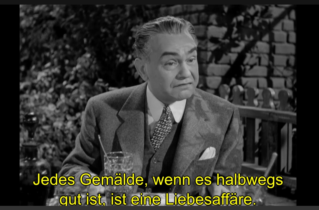 Szene aus ›Scarlet Street‹ (1945)